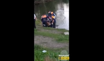 Фото: В Кемеровском районе из пруда подняли тело мужчины 1