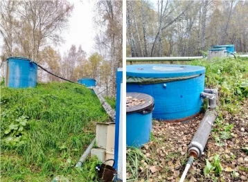 Фото: В кемеровском коттеджном посёлке без разрешения установили очистные сооружения 1