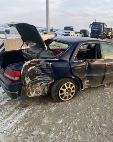 В Бурятии в ДТП на трассе пострадали подростки