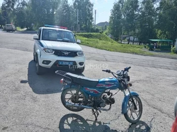 Фото: В Кузбассе остановили подростка, который управлял байком без прав и экипировки 1