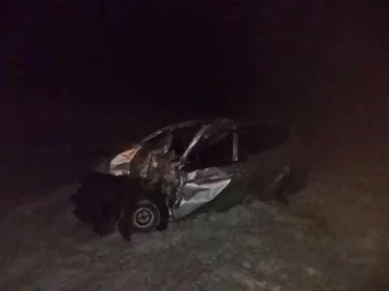 Фото: В Новосибирской области произошло тройное ДТП с участием автомобиля из Кемерова 1