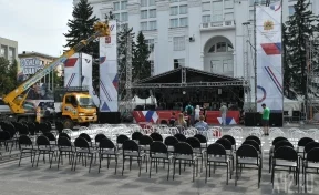 Площадь Советов в Кемерове готовят к проведению Дней Москвы