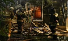 «Горело открытым пламенем»: в МЧС раскрыли подробности пожара в Кузбассе, который сняли на видео