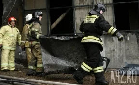 Сергей Цивилёв назвал причину пожара в строящемся ледовом дворце «Кузбасс» 