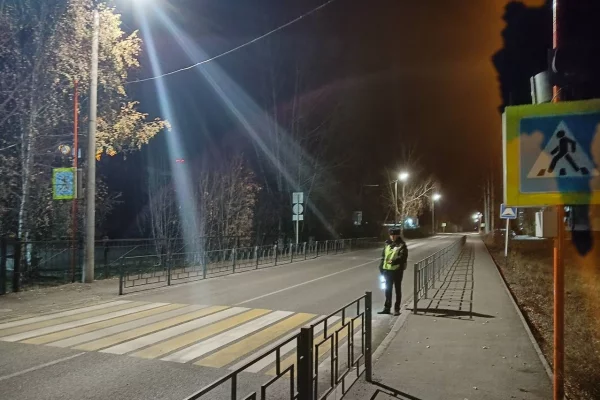 В одном из округов Кузбасса освещение возле школ оказалось ниже норм