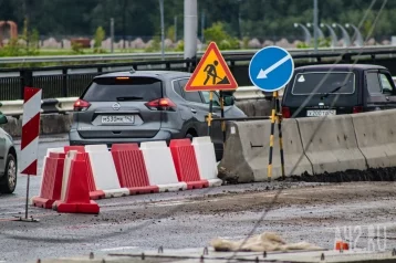 Фото: В Кемерове временно закроют ещё одну полосу на Кузбасском мосту 1