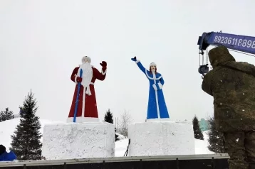 Фото: Первый районный снежный городок в Кемерове откроется в Лесной Поляне 1
