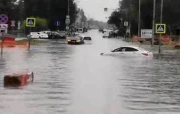 Фото: Очевидцы сняли на видео потоп в Шереметьево 1