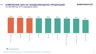 Фото: Кемеровостат: в Кузбассе за неделю цены на огурцы упали почти на 11% 1