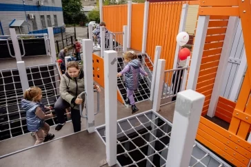 Фото: Уникальный игровой комплекс БЕЛАЗ подарил Мыскам  «Разрез Кийзасский»  8