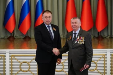 Фото: Губернатор Кузбасса наградил 59 ликвидаторов аварии на Чернобыльской АЭС 3