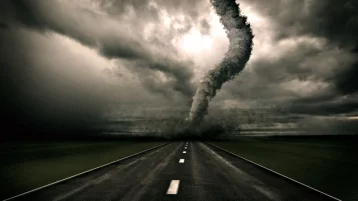Фото: Апокалиптическая буря: в Техасе сняли на видео ужасный смерч 1