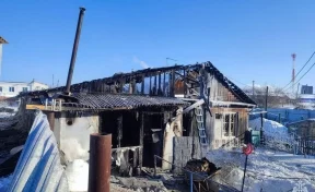 Трое детей и один взрослый пострадали на пожаре в Томске 
