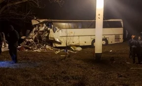 Пять человек погибли в ДТП с пассажирским автобусом в Краснодарском крае 