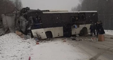 Фото: Сергей Цивилёв выехал на место смертельного ДТП с участием автобуса 3