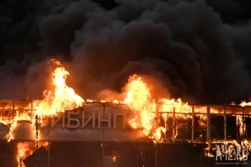 Фото: Как загорелся автосалон: хроника пожара в Кемерове глазами очевидцев 4