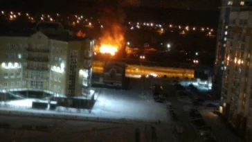 Фото: В Кемерове сгорел жилой дом 28 ноября 2