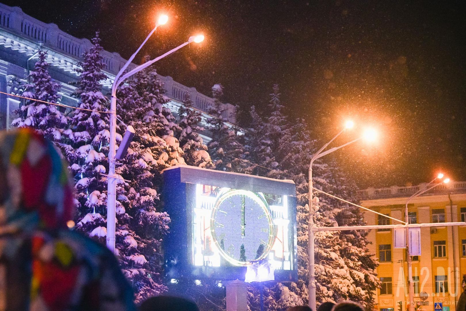 Новогодняя ночь в Кемерове: стала известна программа праздника на площади Советов