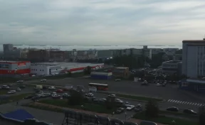 В Кемерове заметили странный туман