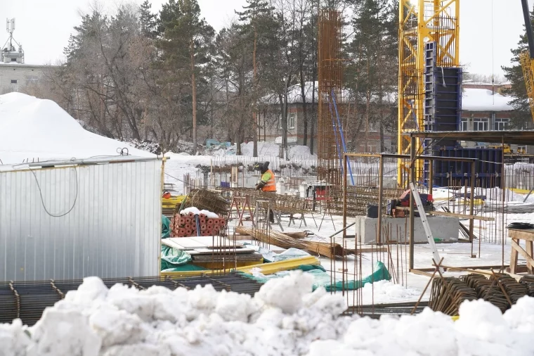 Фото: Илья Середюк проверил ход строительства новых ЖК в зоне КРТ в Кемерове 4