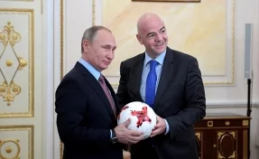 Глава ФИФА назвал организацию Кубка конфедераций в России «прекрасной»