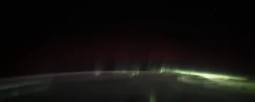 Фото: Появилось видео северного сияния, снятое из космоса 1