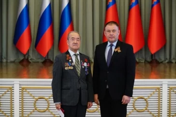 Фото: Губернатор Кузбасса наградил 59 ликвидаторов аварии на Чернобыльской АЭС 4