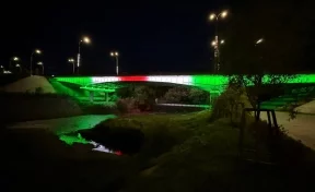 В Кемерове на Красноармейском мосту появится подсветка в цветах шахтёрской ленты