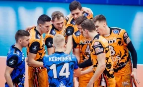 Волейбольный «Кузбасс» победил «Берлин» в матче Лиги чемпионов