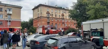 Фото: Кемеровчан напугали пожарные машины в центре города 1