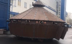 В Белоруссии собрали танк по эскизам Леонардо да Винчи