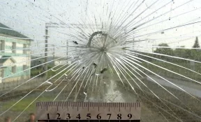 На кемеровской станции дети разбили стекло электровоза