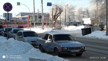 Фото: В Кемерове водителя машины ЦОДД оштрафовали за стоянку в неположенном месте 1