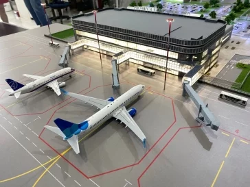 Фото: Новокузнецкий аэропорт показал, как будет выглядеть новый пассажирский терминал 3