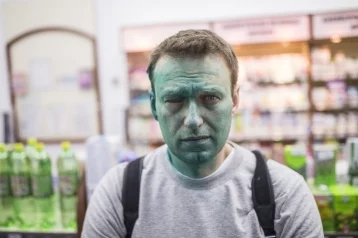 Фото: Навальный потерял 80% зрения из-за нападения с зелёнкой 1