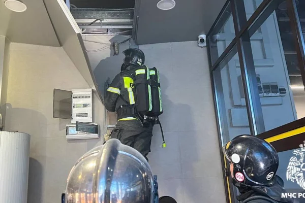 МЧС назвало причину пожара в кемеровском ТЦ «Я» и показало фото
