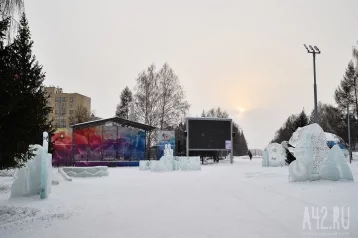 Фото: На ледяные фигуры в Ленинском районе Кемерова потратят более 640 тысяч рублей 1