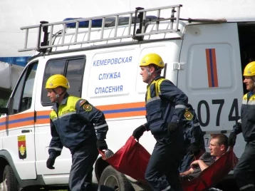 Фото: В Кемерове спасатели помогли мужчине спуститься с крыши  1