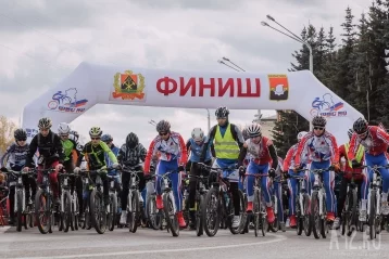 Фото: В Кузбассе проходит велопробег, посвящённый 300-летию региона 3