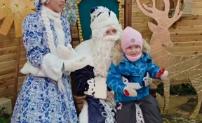 В Междуреченске впервые открылась резеденция Деда Мороза