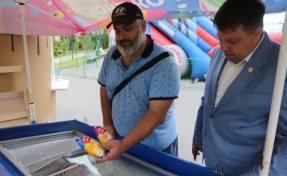 Отреагировали на критику: в парках Кемеровского округа начали продавать кузбасское мороженое