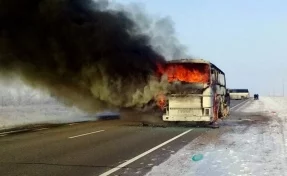 Названа причина возгорания в автобусе в Казахстане