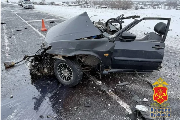 Полиция возбудила уголовное дело после гибели 2 человек в ДТП в Кузбассе