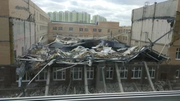 Фото: В Ленобласти при обрушении строящейся школы погиб мужчина 1