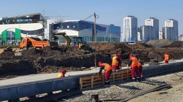 Фото: «Уже приобретает свои очертания»: кузбасские власти рассказали, как продвигается строительство набережной Томи 2