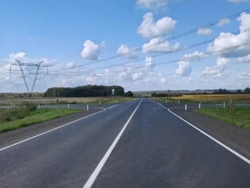 Фото: В Кузбассе вышел на финишную прямую ремонт автодороги Ленинск-Кузнецкий — Журавлёво 2