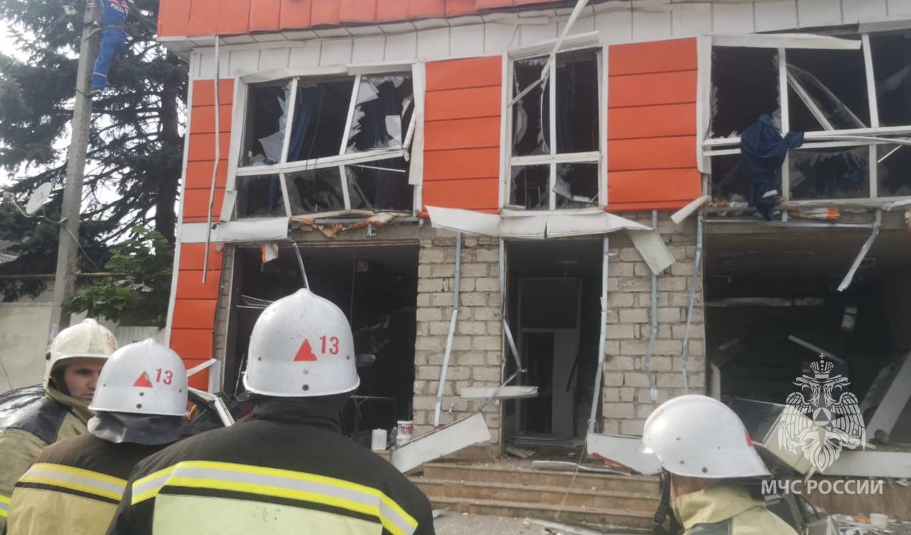 В Кабардино-Балкарии произошёл взрыв газа в кафе. Есть пострадавшие 