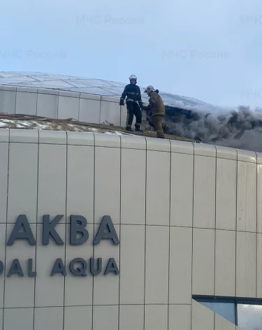 210 человек, в том числе 50 детей, эвакуировали из горящего аквапарка в Суздале