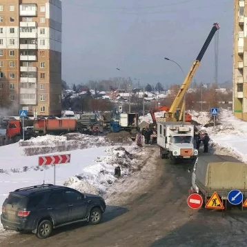 Фото: На ФПК в Кемерове завершился ремонт теплотрассы  1