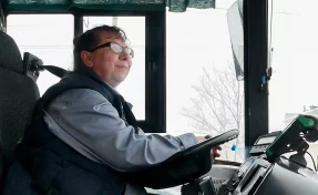 Шёл по обочине и упал: в Новокузнецке водитель автобуса спасла заблудившегося мальчика